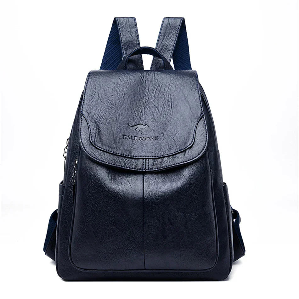 EDA™ | Anti-theft Leather Backpack