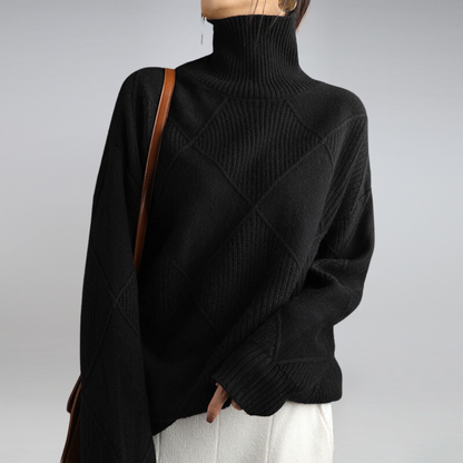 Amalia™- Cashmere Turtleneck Sweater