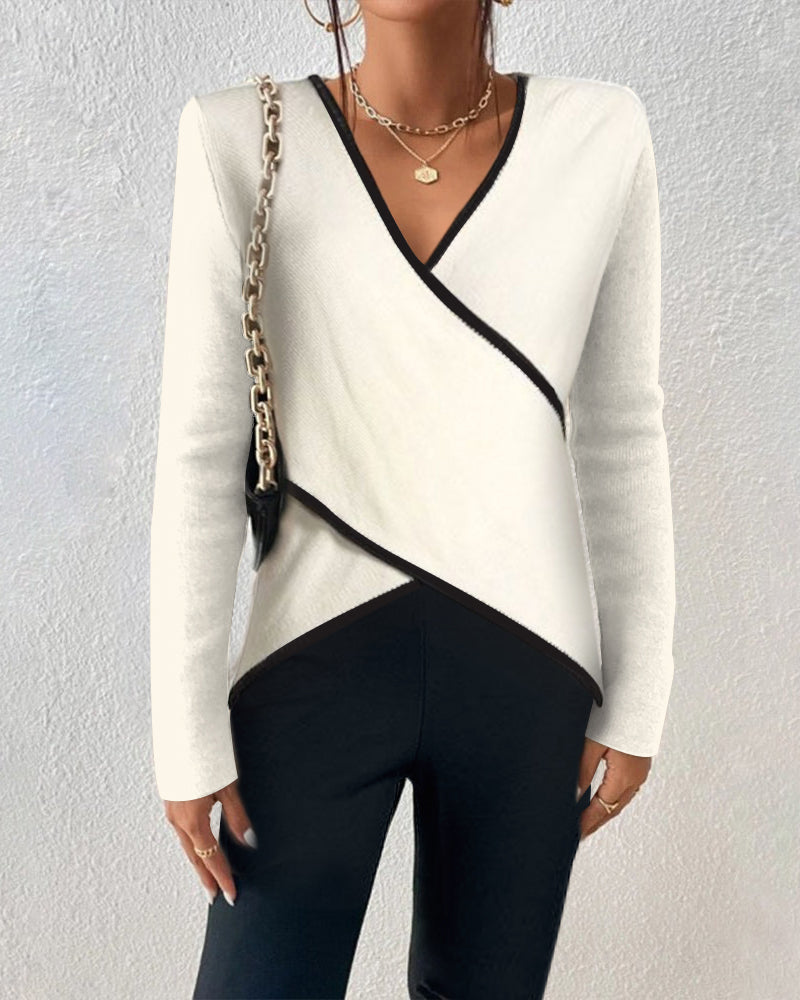 Irish™ - Elegant V-Neck Top