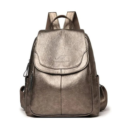 EDA™ | Anti-theft Leather Backpack