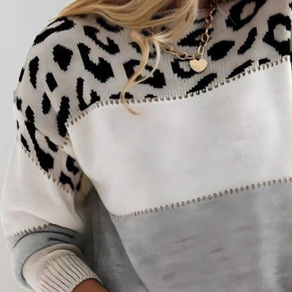 Cheyenne - Leopard Design Sweater