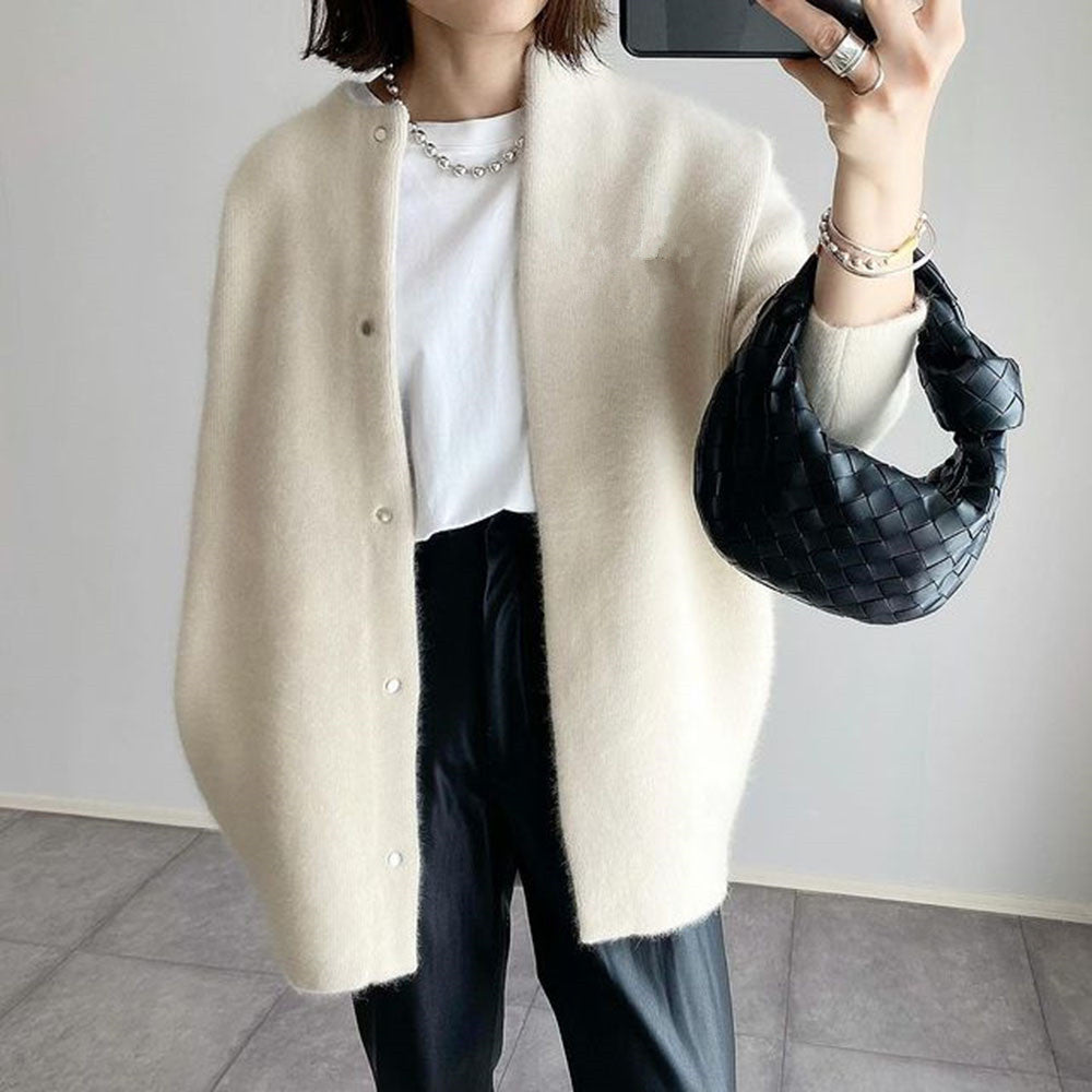 Chloé™ - Elegant Cashmere Cardigan