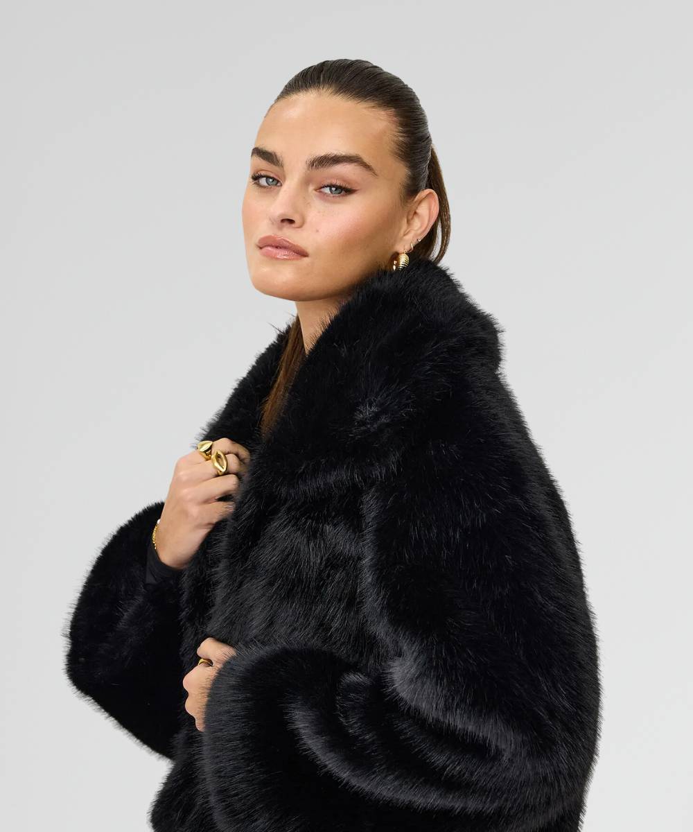 Bruna™ | Faux Fur Coat