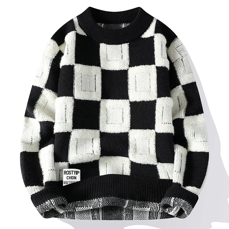 Harper™ | Oversized Vintage Knit Sweater for Men