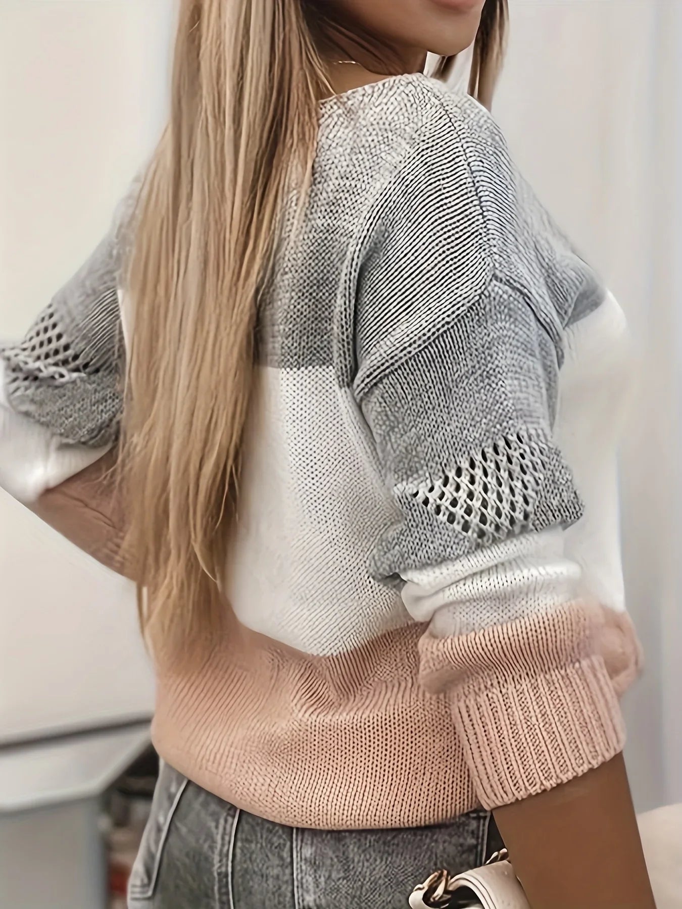 Harper™ | Cut-Out Knit Sweater