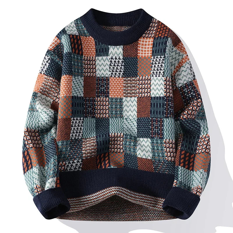 Harper™ | Casual Patchwork Sweater for Men