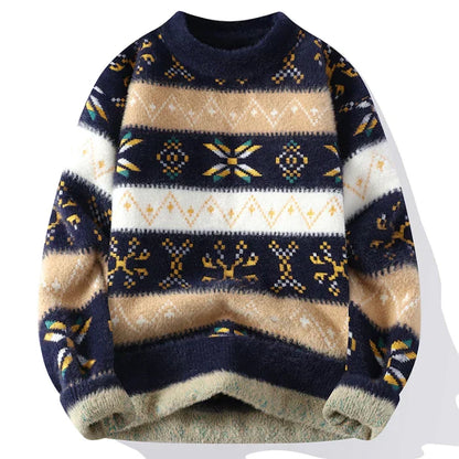 Harper™ | Vintage Printed Cashmere Sweater for Men