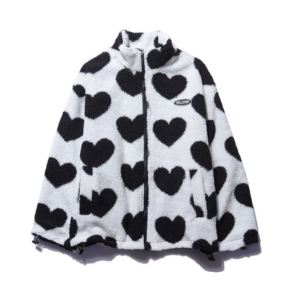 Harper™ | Double-Sided Heart Coat - Unique Collection