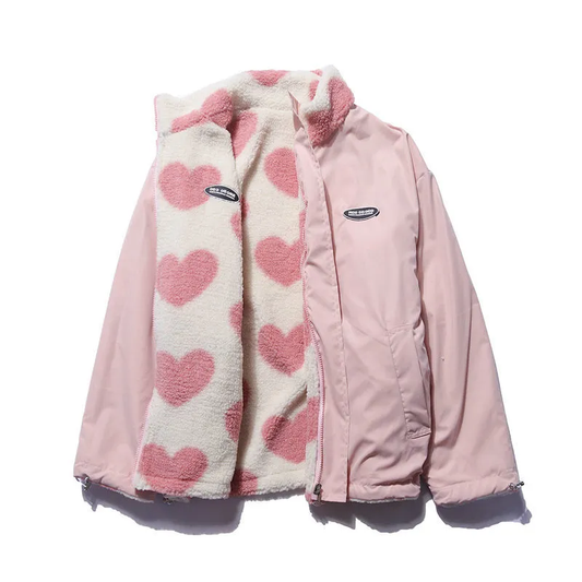 Harper™ | Double-Sided Heart Coat - Unique Collection