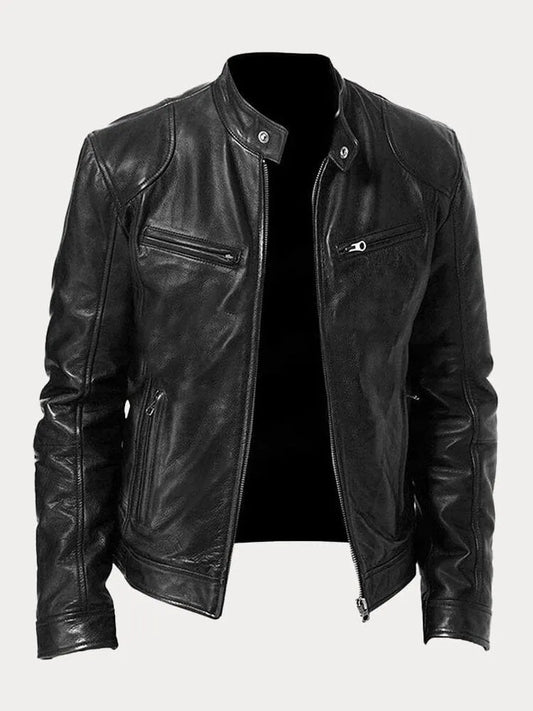 Daniele | Casual Leather Jacket for Men