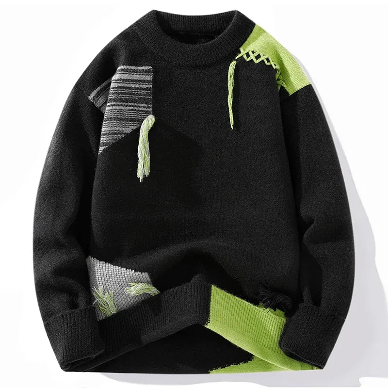 Harper™ | Casual Color-Block Sweater for Men