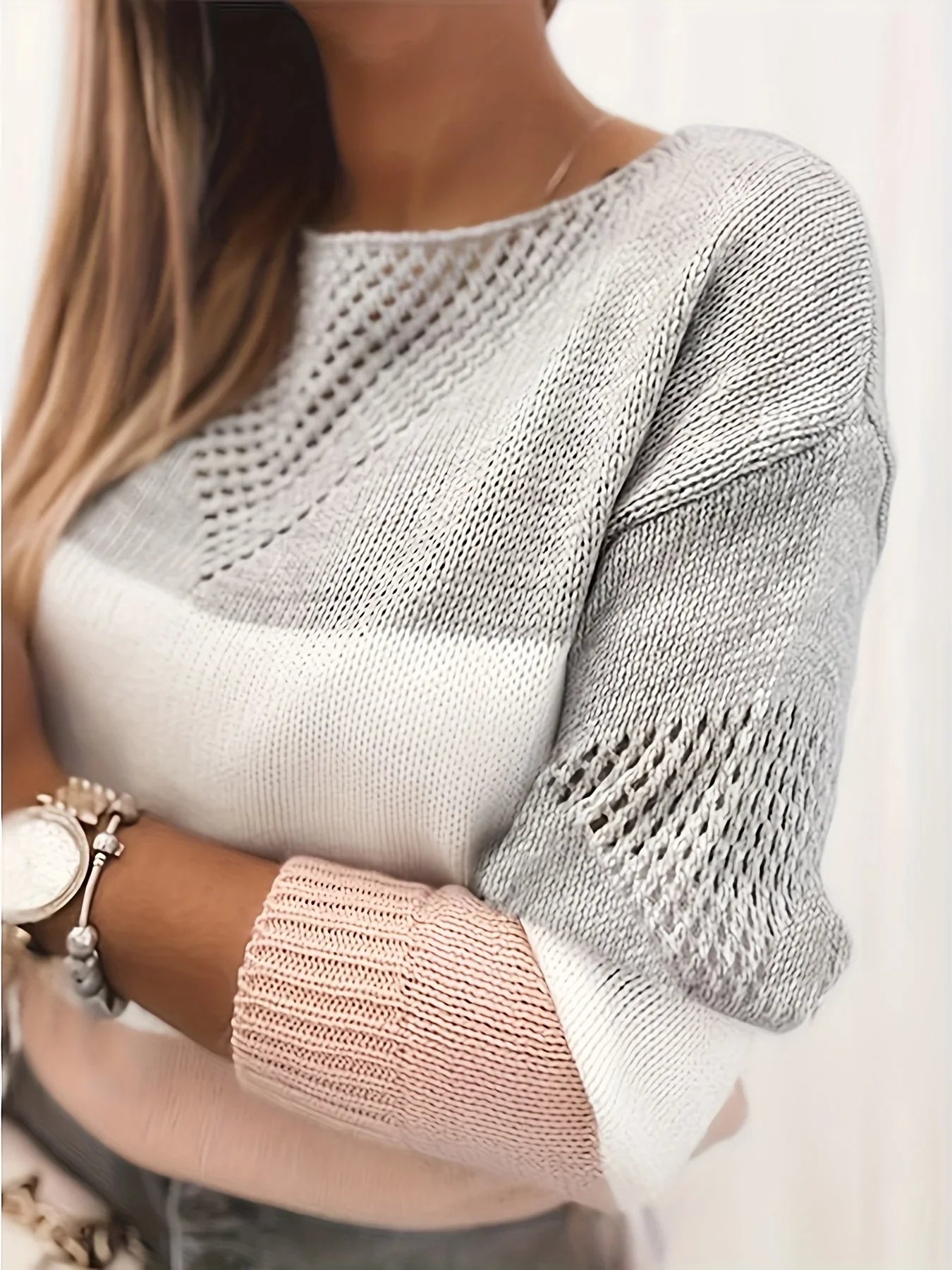 Harper™ | Cut-Out Knit Sweater