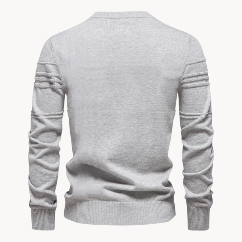 Harper™ | Men's Sweater with Checkered Design