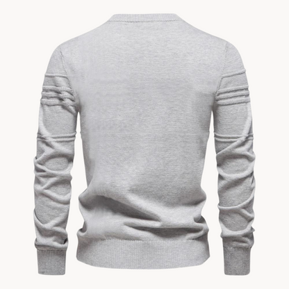 Harper™ | Men's Sweater with Checkered Design