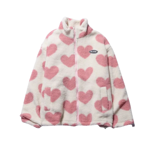 Harper™ | Double-Sided Heart Coat - Unique Collection