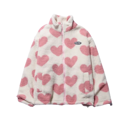 Harper™ | Double-Sided Heart Coat - Unique Collection