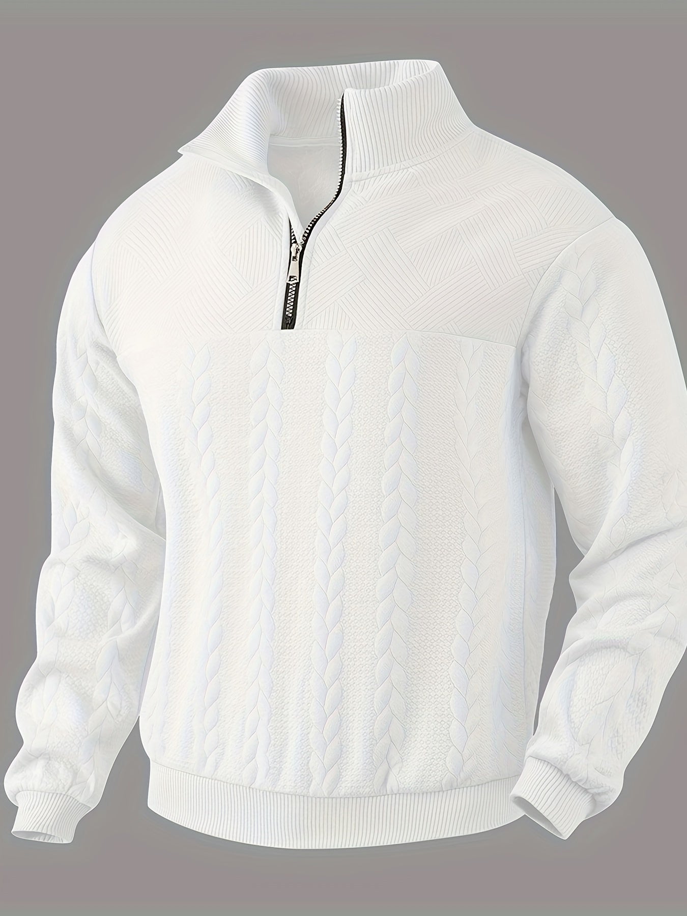 Rafael | Vintage Men's Zip-Up Sweater