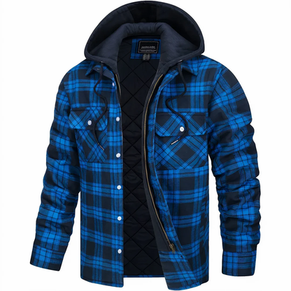 Jackson | Checkered Jacket with Zipper