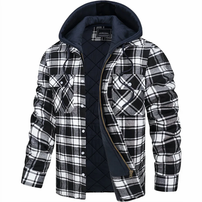 Jackson | Checkered Jacket with Zipper