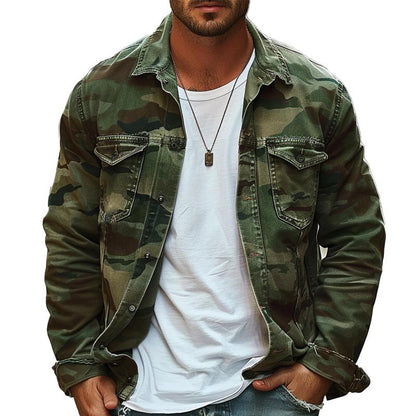 Harper™｜Retro-Style Camouflage Jacket